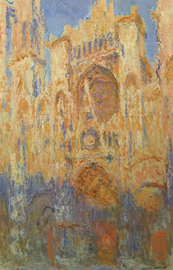 Rouen Cathedral - by Claude Monet