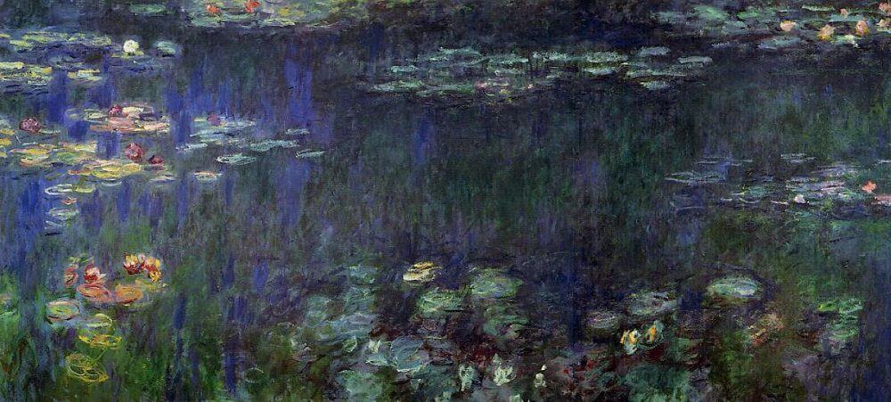 Water Lilies, Green Reflection, 1914-17 by Claude Monet