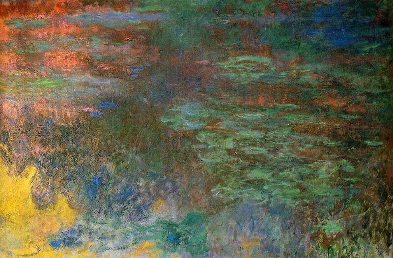 Water Lilies Pond, Evening Panel, 1926 by Claude Monet