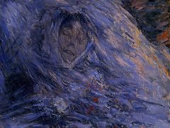 Camille Monet on Her Deathbed by Claude Monet