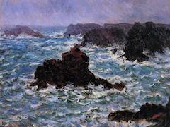 The Belle-Ile Rocks by Claude Monet