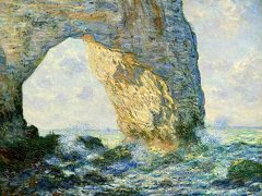 The Manneporte (Etretat) by Claude Monet