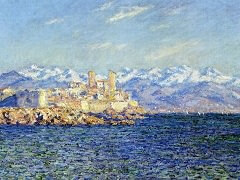 The Old Fort at Antibes by Claude Monet