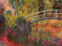 Water Lily Pond, Water Irises by Claude Monet