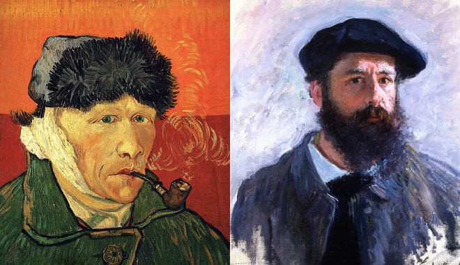 Claude Monet's impact on Vincent van Gogh