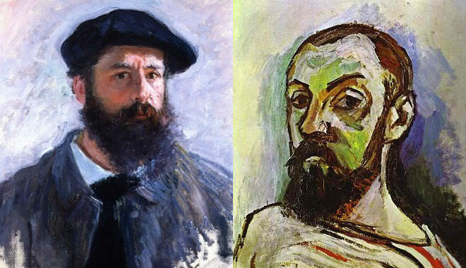 Claude Monet and Henri Matisse
