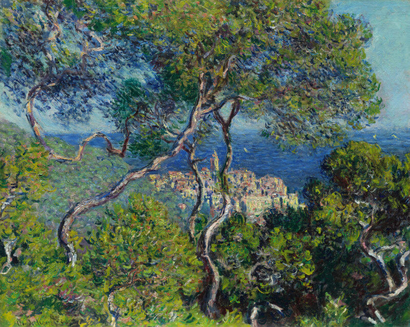 Bordighera, 1884 - by Claude Monet