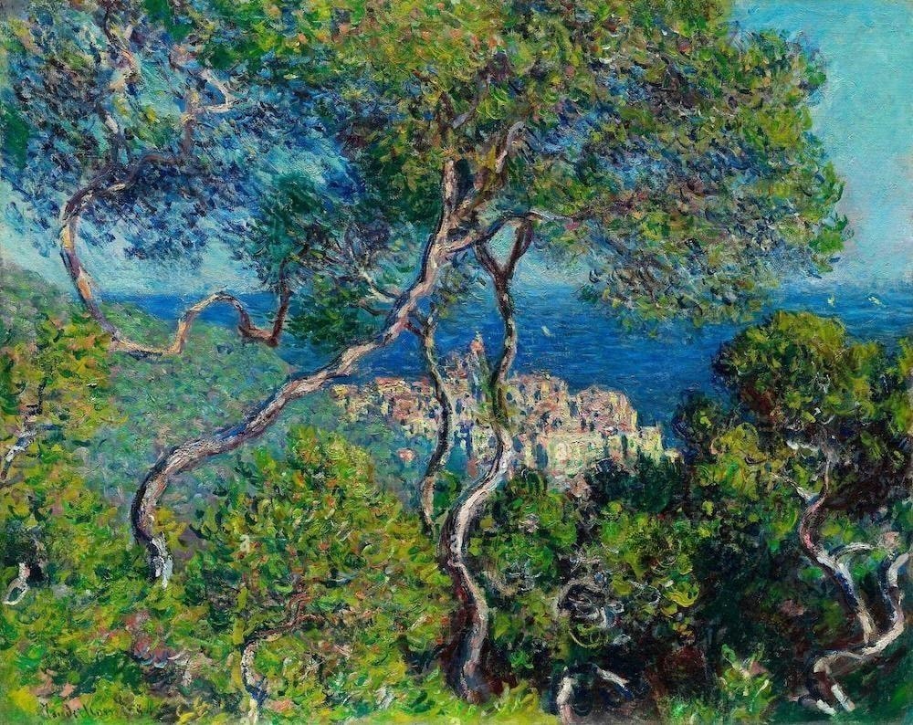 Bordighera, 1884 - by Claude Monet