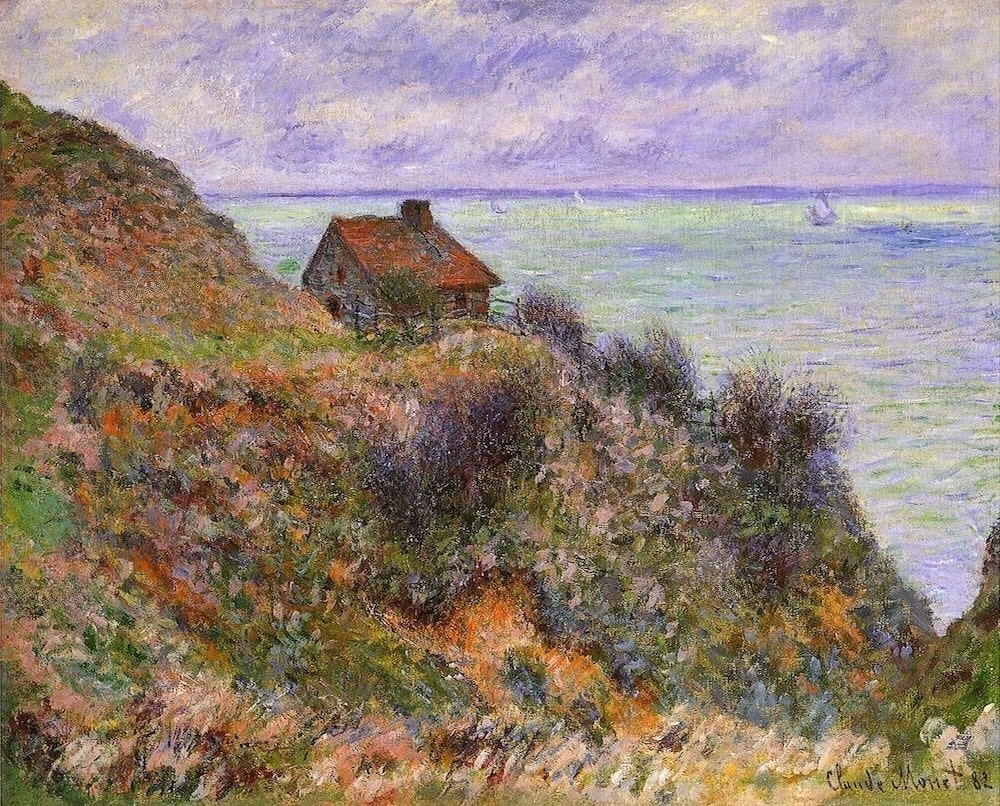 Customs Officers's Hut at Varengeville, 1882 - by Claude Monet