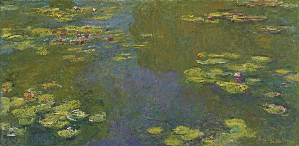 Le Bassin Aux Nymphéas, 1919 by Claude Monet