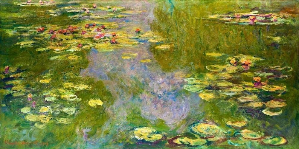 Le Bassin Aux Nymphéas, 1919 by Claude Monet