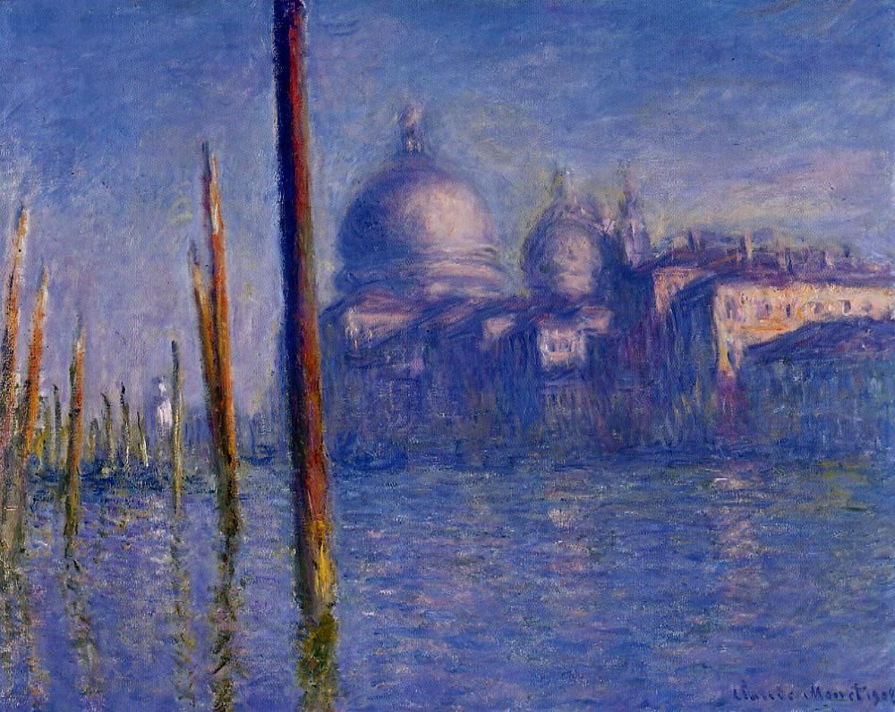 Le Grand Canal, 1908 by Claude Monet