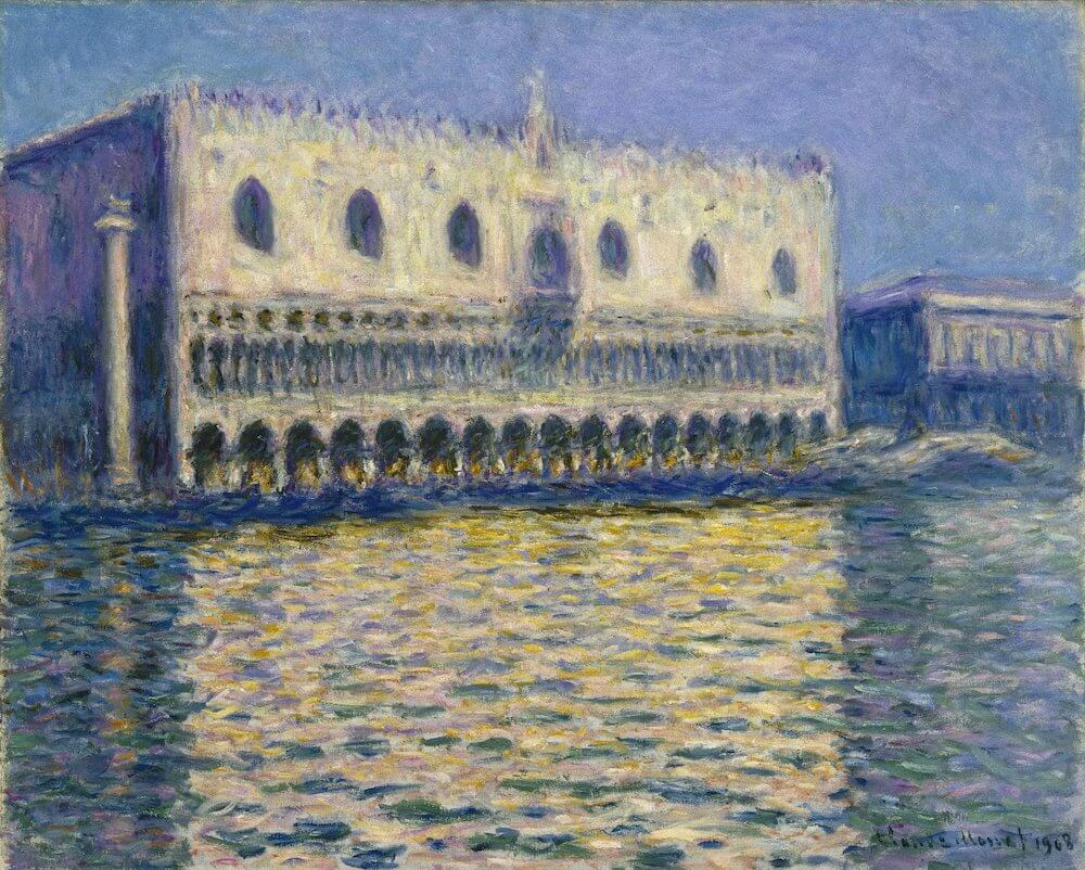 The Doge's Palace, 1908 by Claude Monet
