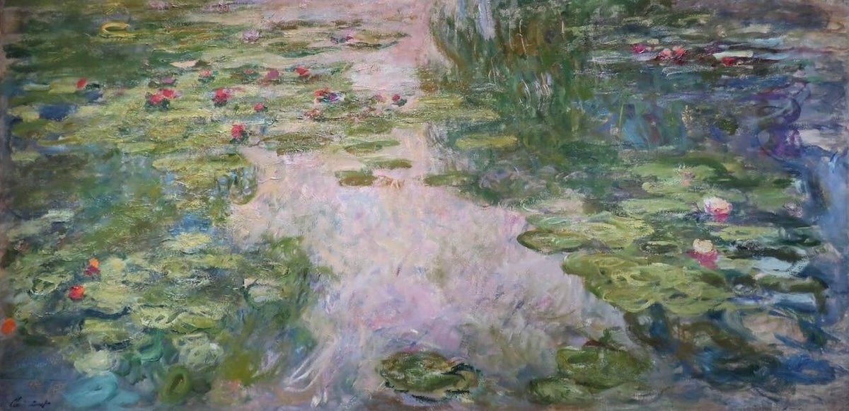 Water Lilies at Sunset, 1914 by Claude Monet