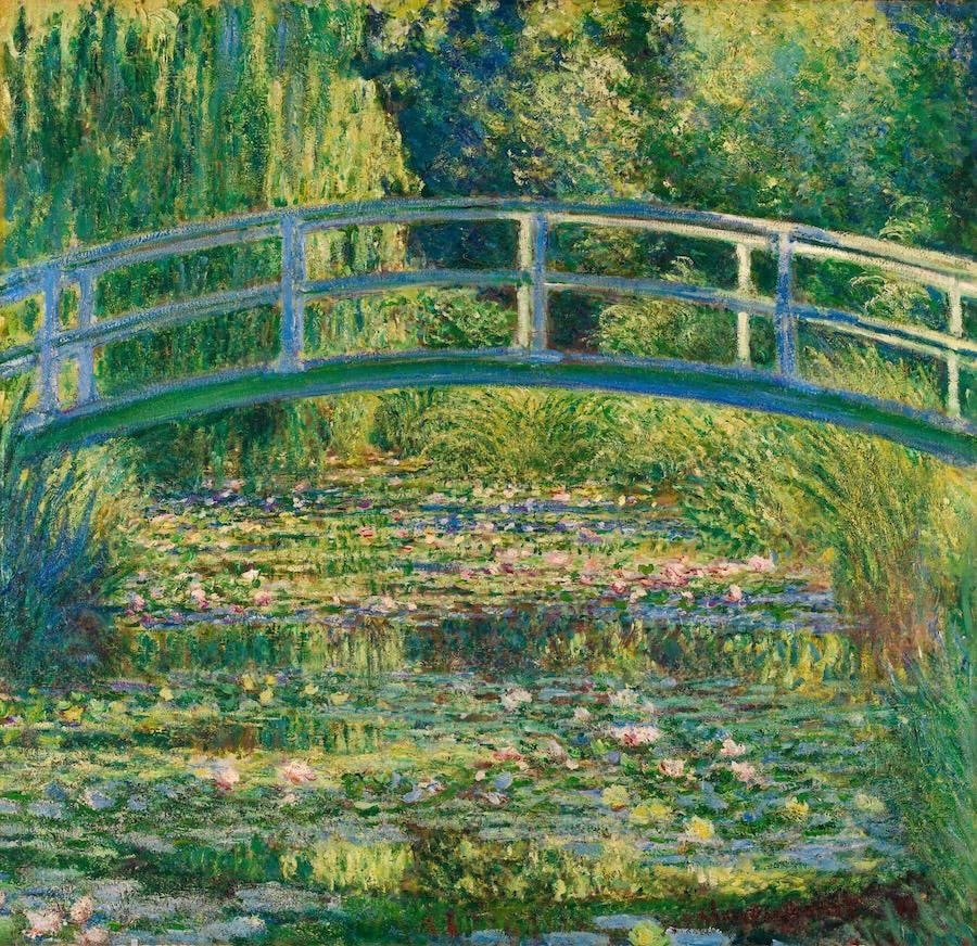 The Water Lily Pond, 1899 by Claude Monet