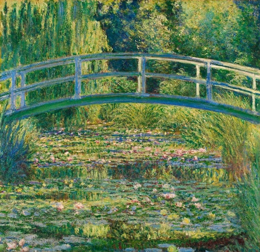 The Water Lily Pond 1899 By Claude Monet