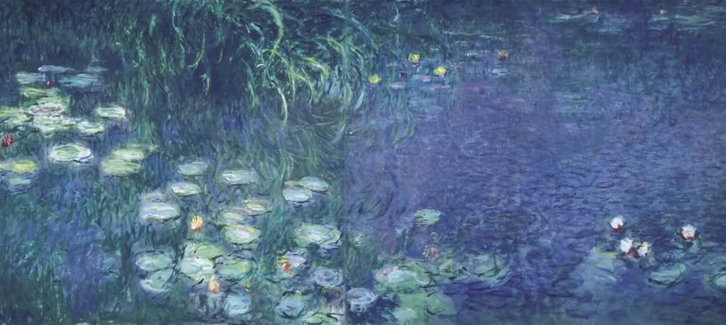 Water Lilies: Morning, 1914 by Claude Monet