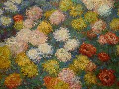 Chrysanthemums by Claude Monet