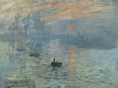 Impression Sunrise by Claude Monet