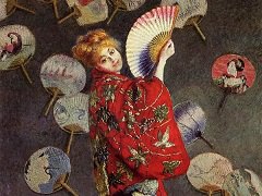 La Japonaise by Claude Monet
