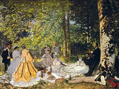 Luncheon on the Grass by Claude Monet