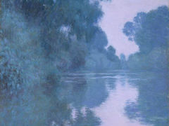 Morning on the Seine near Giverny by Claude Monet