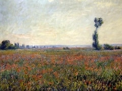 Poppy Field by Claude Monet