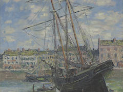 Ship Aground by Claude Monet