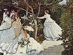 Women in the Garden by Claude Monet